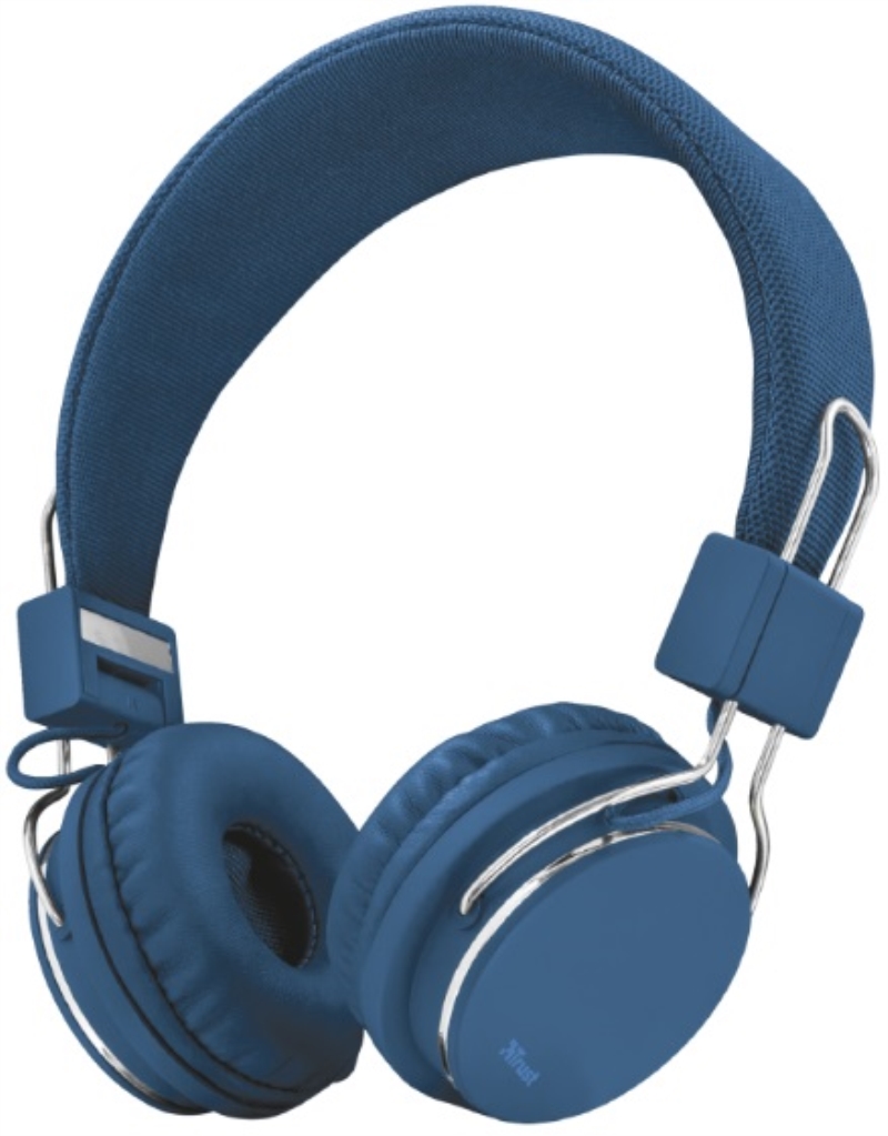 TRUST CUFFIA TRUST UR ZIVA HEADPHONE BLUE TRUST CUFFIA TRUST UR ZIVA HEADPHONE BLUE